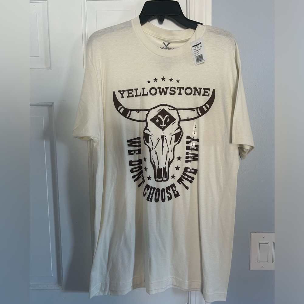 Brand new with tags, Yellowstone T-shirt, size large